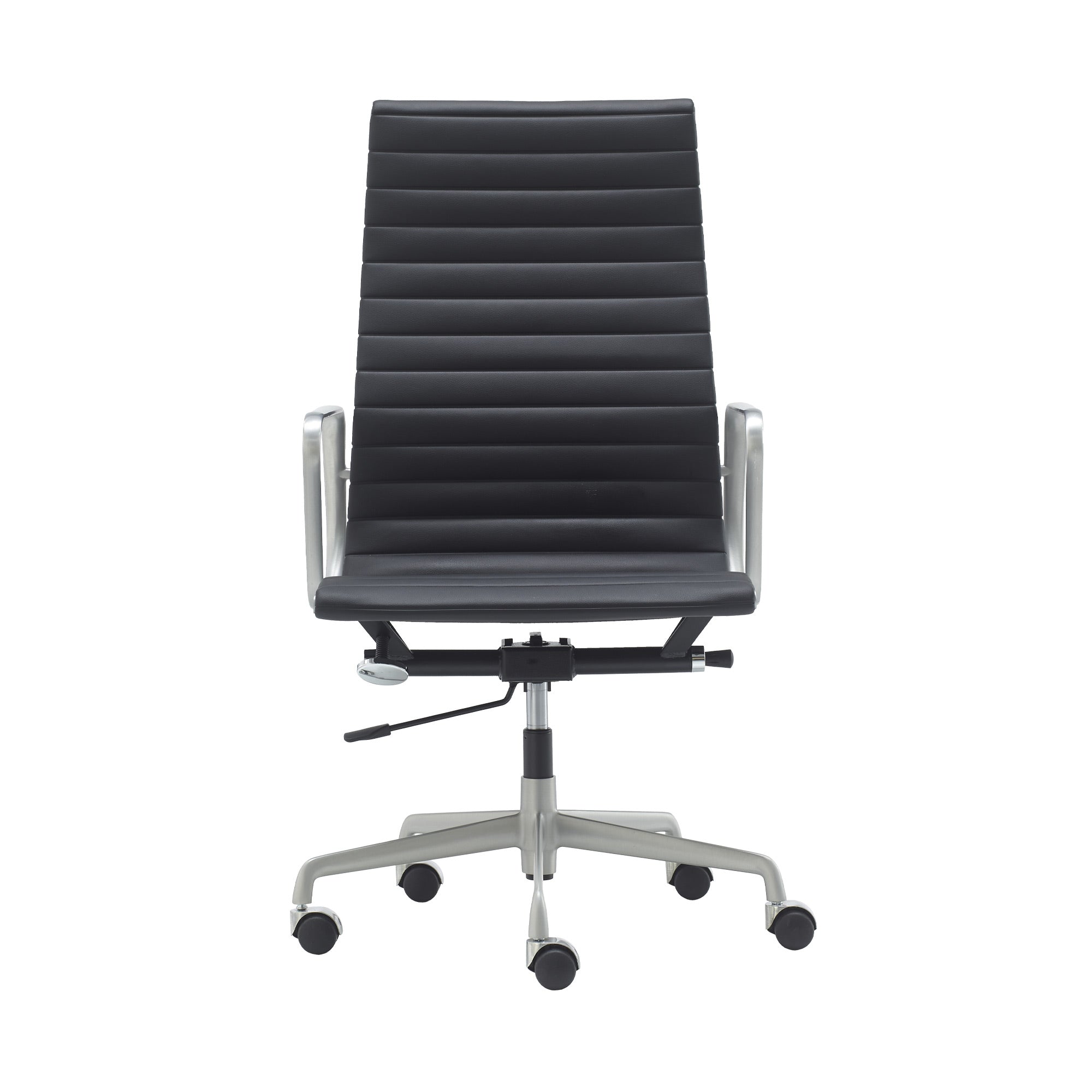 Silla Aluminum Alta, aluminio satinado